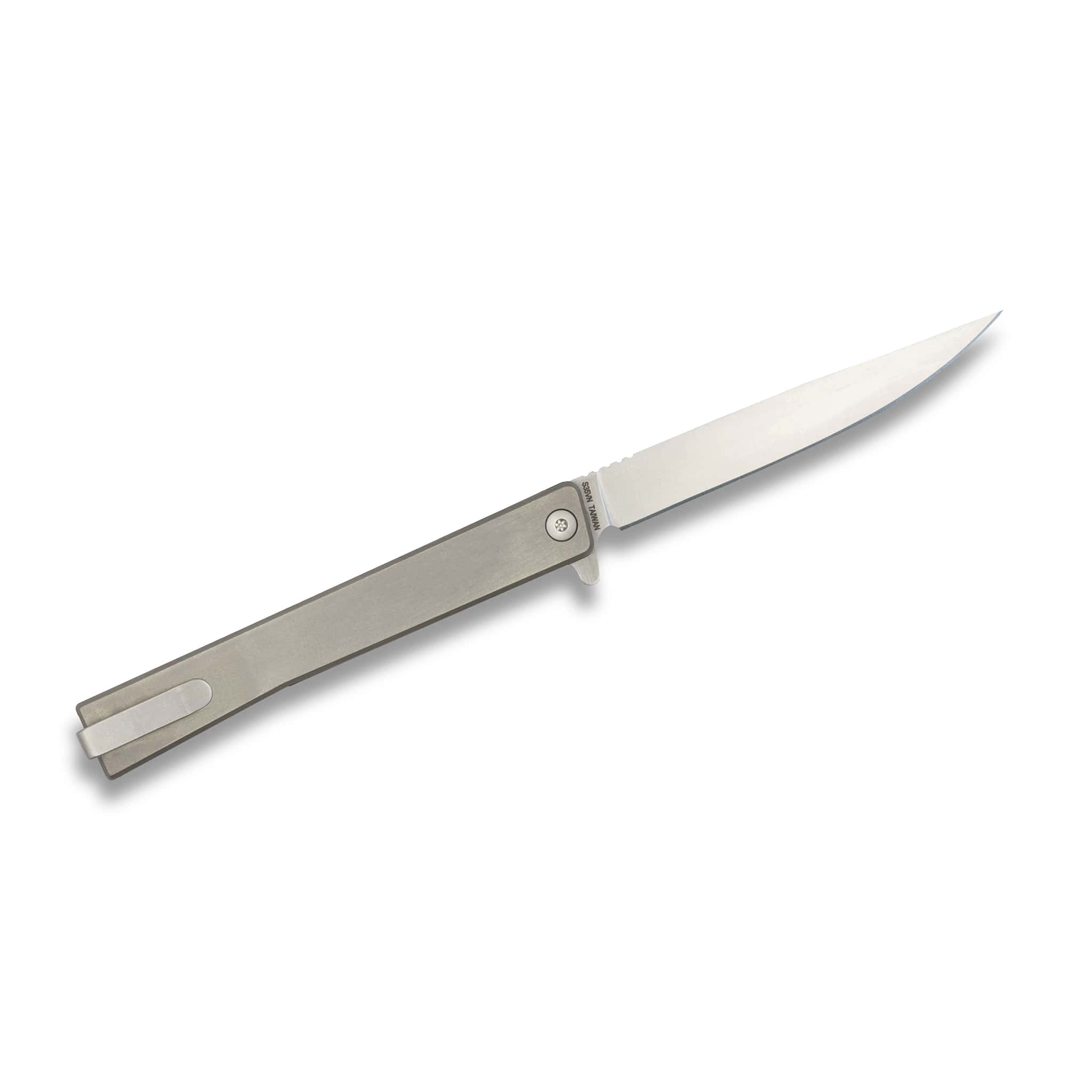 Solstice Straight Titanium Satin