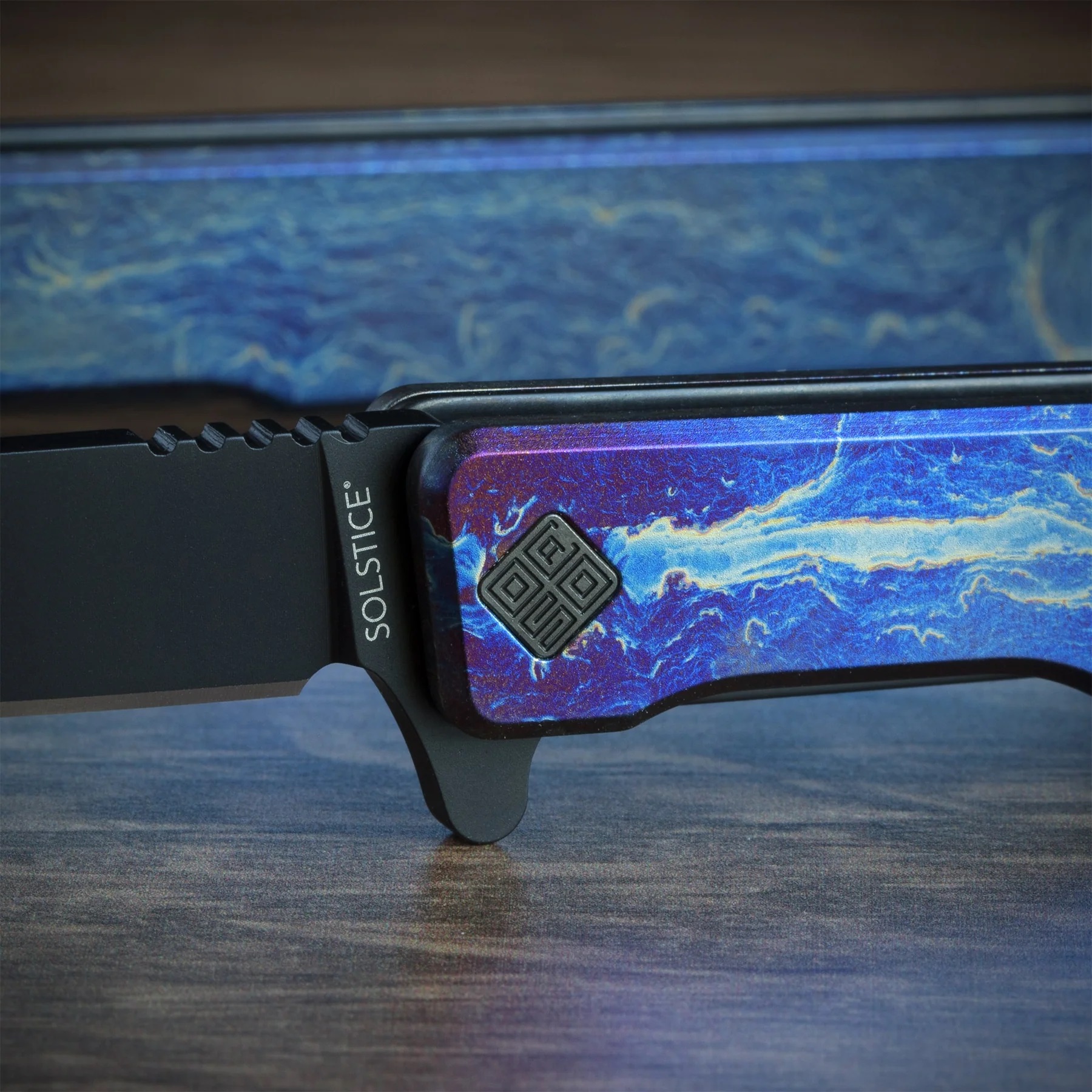 OCASO Solstice Straight Black Titan Elox.