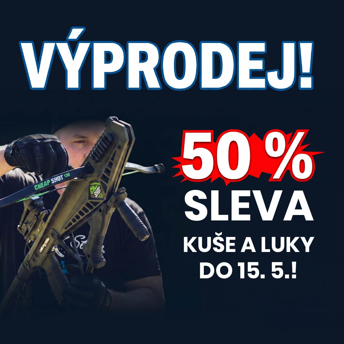 výprodej kuše