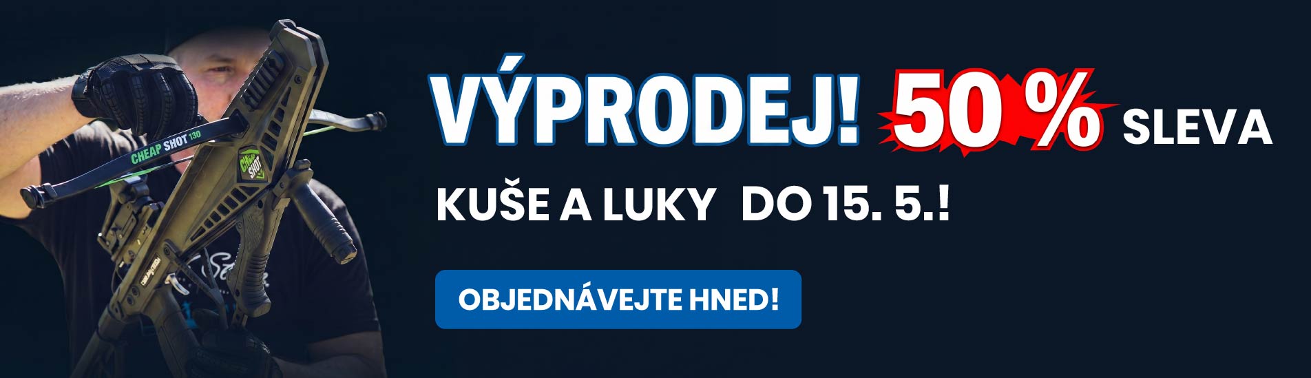 výprodej kuše