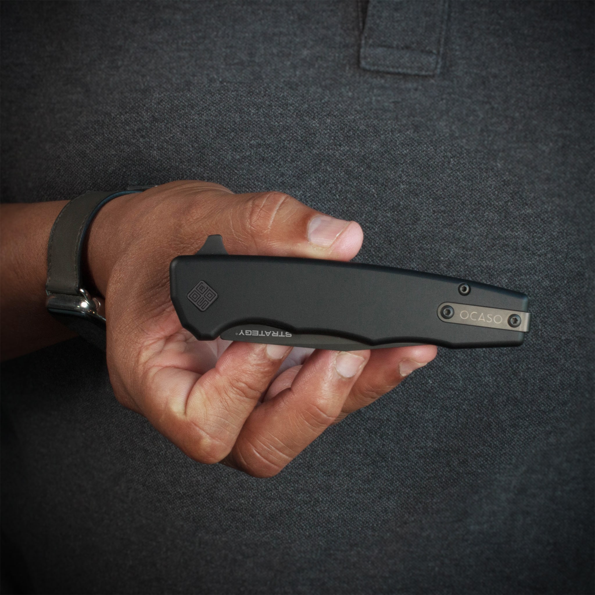 OCASO Strategy Black Aluminum