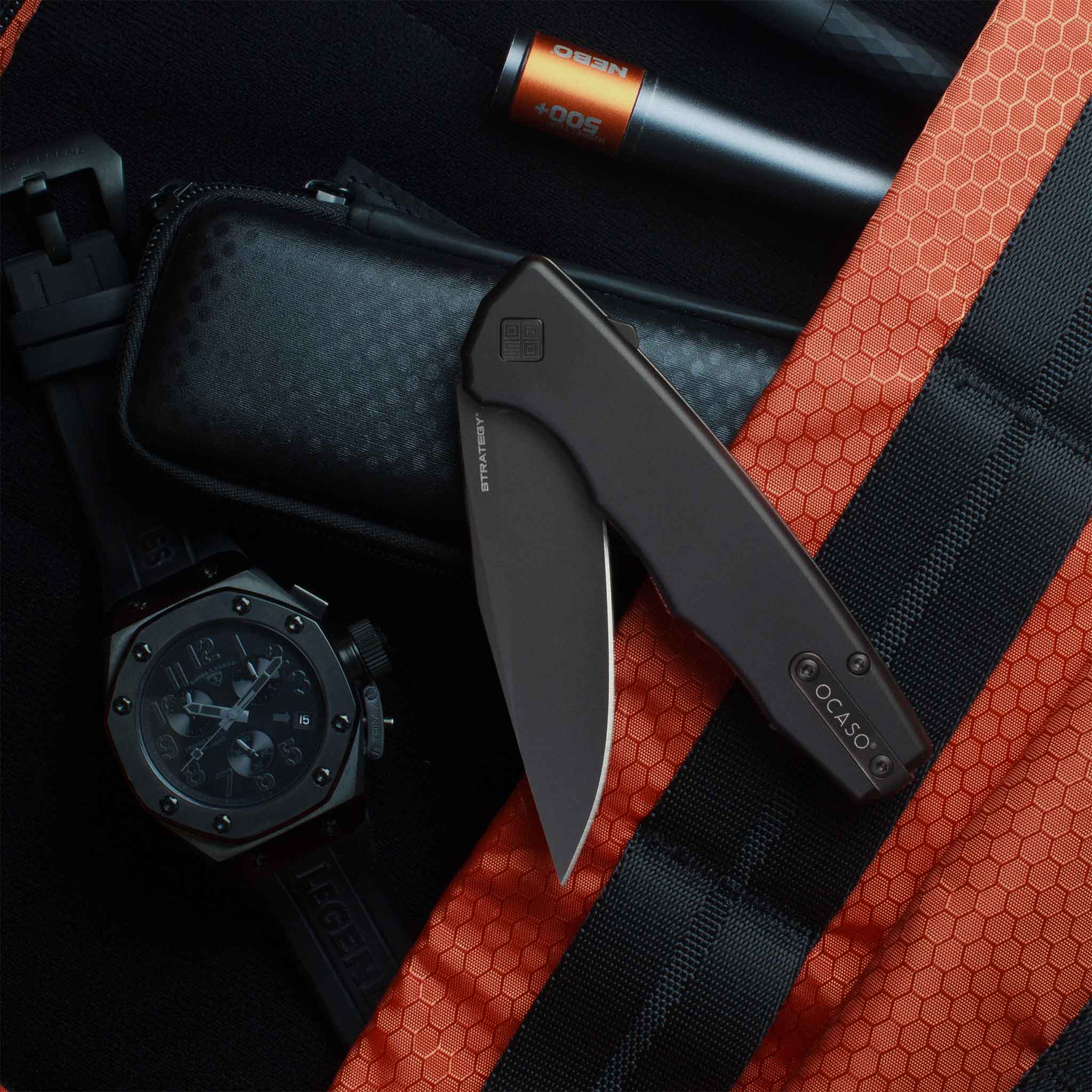 OCASO Strategy Black Aluminum